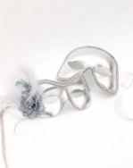 Fleur Silver His & Hers Masks