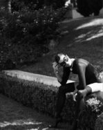 Fetish Mask by Masque Boutique, outtake shot of Lusso Mag shoot in Monaco