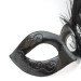 Black Venetian Petite Feather Mask 2 [800x600]