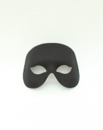 Mens Black Cocktail mask