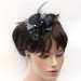 Silver & Black Crystal Flower Fascinator [800x600]