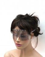 metal mesh masquerade mask