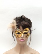 Pastel & Gold Unique Mask