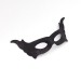 Black Sparkle Devil or Cat Masquerade Mask