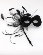 BlackBurlesqueStickMask