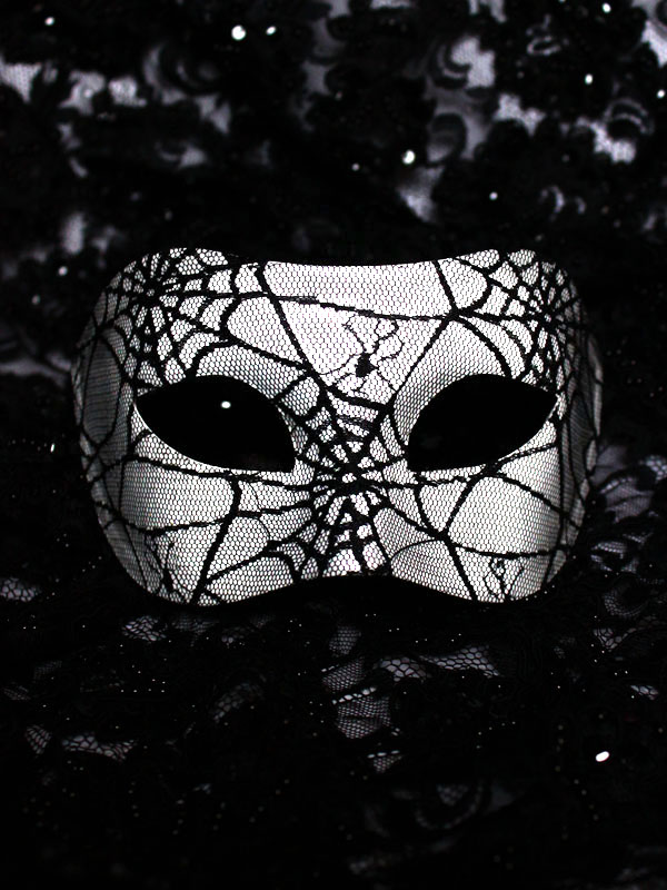 Mens-Black-White-Spider-Web-Venetian-Mask1.jpg