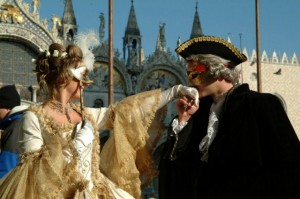 Venetian masquerade masks for Venetian Wedding