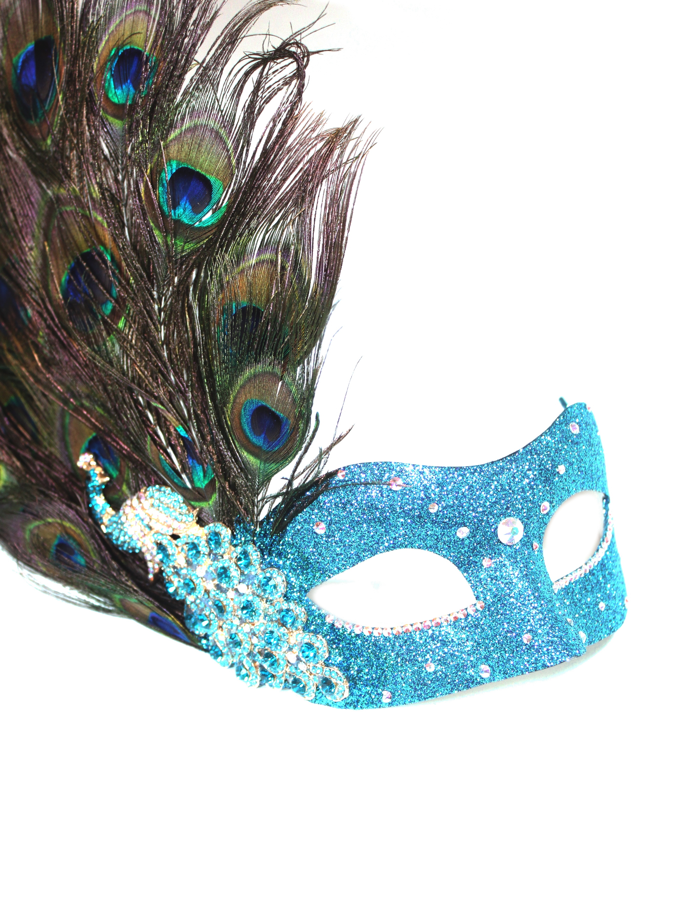 Peacock inspired mask