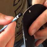 leather mask edging