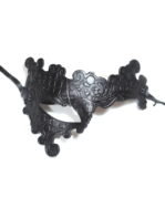 black-leather-patterned-phantom-of-the-opera-masquerade-mask-front