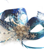 under the sea ocean coral reef starfish couple's masquerade masks unique